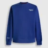 Sudadera de cuello redondo y corte recto Sudadera de cuello redondo y corte recto