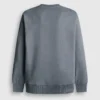 Sudadera de cuello redondo y corte recto