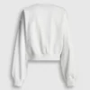 Sudadera de cuello redondo y corte recto Sudadera de cuello redondo y corte recto