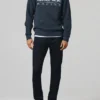 Sudadera unisex de cuello redondo