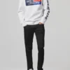 Sudadera unisex de cuello redondo