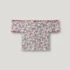 Top con estampado floral