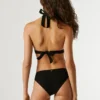 Top de bikini acanalado Top de bikini acanalado