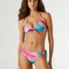 Top de bikini floral Top de bikini floral