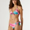 Top de bikini floral Top de bikini floral