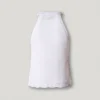 Top de cuello halter de ganchillo Top de cuello halter de ganchillo