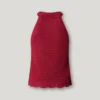 Top de cuello halter de ganchillo Top de cuello halter de ganchillo