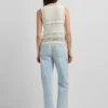 Top de ganchillo con detalles calados Top de ganchillo con detalles calados