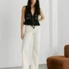 Vaqueros acampanados de talle alto – Willa Vaqueros acampanados de talle alto – Willa