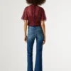 Vaqueros acampanados de talle medio – Venus Vaqueros acampanados de talle medio – Venus