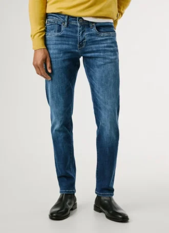 Vaqueros de corte ajustado y talle bajo – Hatch