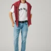 Vaqueros de corte regular y talle medio – Stanley