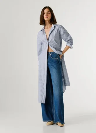 Vaqueros de talle alto y corte ancho – Jaimy
