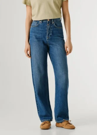 Vaqueros de talle alto y corte holgado – Addison