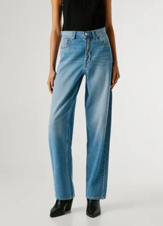 Vaqueros de talle alto y corte holgado – Addison