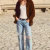 Vaqueros de talle alto y corte recto – Lexa Vaqueros de talle alto y corte recto – Lexa