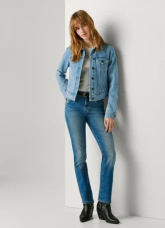 Vaqueros de talle medio y corte ajustado – Grace