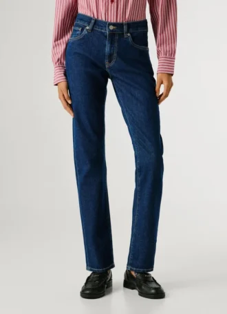 Vaqueros de talle medio y corte ajustado – Grace