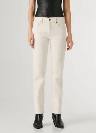 Vaqueros de talle medio y corte ajustado – Grace
