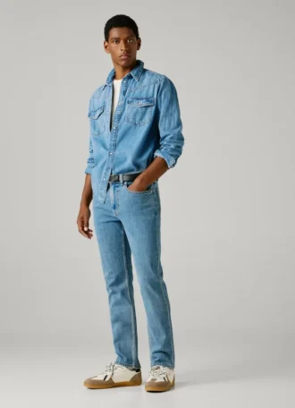 Vaqueros de talle medio y corte ajustado – Hatch
