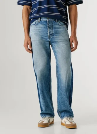 Vaqueros de talle medio y corte holgado – Bexley