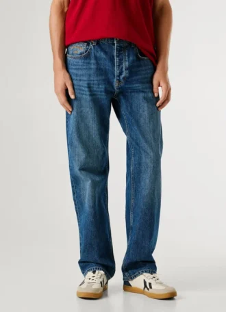 Vaqueros de talle medio y corte holgado – Bexley