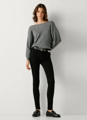 Vaqueros pitillo de talle medio – Regent