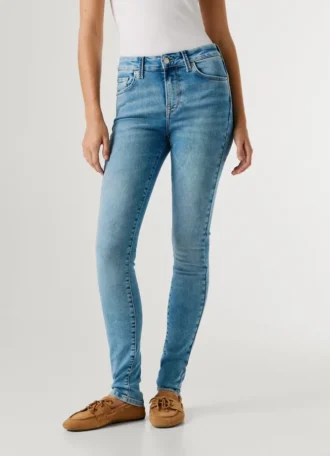 Vaqueros pitillo de talle medio – Regent
