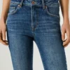 Vaqueros pitillo de talle medio – Regent