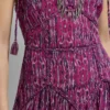 Vestido largo con estampado abstracto Vestido largo con estampado abstracto