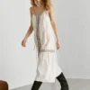 Vestido largo con tirantes