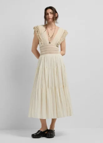 Vestido largo con tirantes