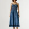 Vestido largo con tirantes