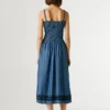 Vestido largo con tirantes