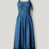 Vestido largo con tirantes