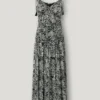 Vestido largo con tirantes