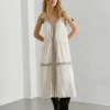 Vestido largo con tirantes