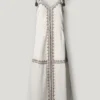 Vestido largo con tirantes