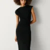 Vestido largo de canalé Vestido largo de canalé