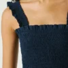 Vestido largo de popelín