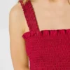 Vestido largo de popelín