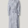 Vestido midi a rayas Vestido midi a rayas