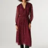 Vestido midi de lunares