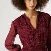 Vestido midi de lunares