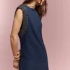 Vestido mini sin mangas Vestido mini sin mangas