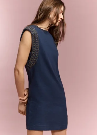 Vestido mini sin mangas