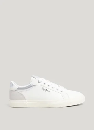 Zapatillas clásicas con detalles de ante