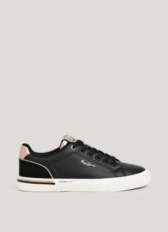Zapatillas clásicas con detalles de ante