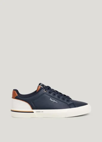 Zapatillas clásicas con detalles de ante