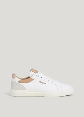 Zapatillas clásicas con detalles de ante